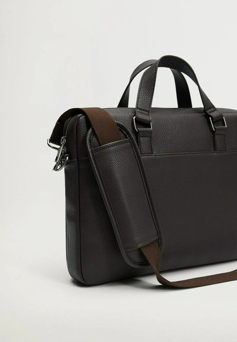 Mango Notebooktasche - Brun | Herren 5 Mango Notebooktasche - Brun | Herren – Bild 3