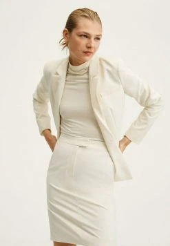 Mango MACARONH-A - Bleistiftrock - Beige | Damen -Mango Populaire Boutique 2d4d7a67d1384b8493f5671e7cba56ae