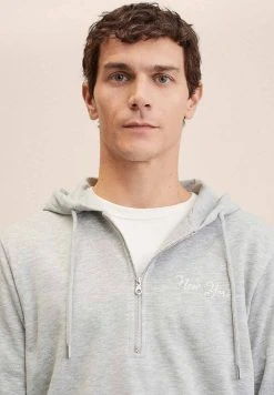 Mango BONEZ - Sweatshirt - Medium Heather Grey | Herren -Mango Populaire Boutique 2d746527cd1240a8938a4a559e00f715