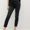 Mango Jeans Tapered Fit - Black Denim | Damen -Mango Populaire Boutique 2d7cca942ddb4850808b8a8f72d7612a