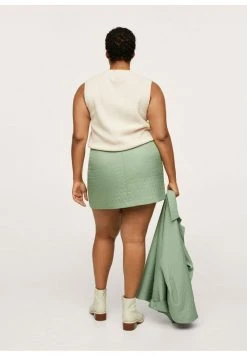 Mango GETEXTUREERDE - Minirock - Pastelgroen | Damen -Mango Populaire Boutique 2da5af372af541b3bce9c54d8568a8bd