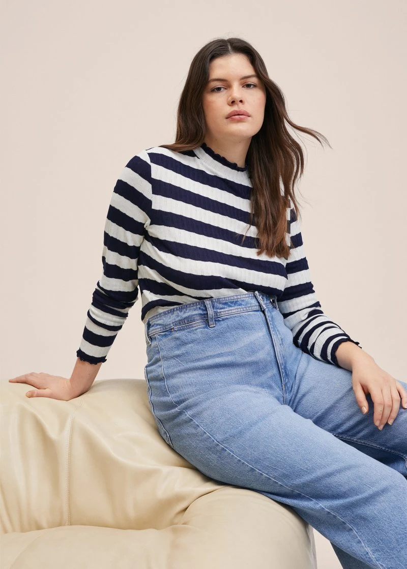 Mango Damen JAMES - Langarmshirt - Donkermarine 3 Mango Damen JAMES - Langarmshirt - Donkermarine