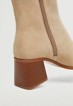 Mango STUDOS - Stiefelette - Sandfarben | Damen -Mango Populaire Boutique 2dc6f1947e0c47eebc46deed7a4fca0e