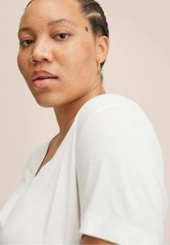 Mango Damen VISPI - T-Shirt Basic - Blanc -Mango Populaire Boutique 2ddf07940ee149869fad818956a5865e