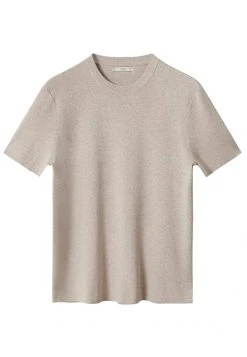 Mango LINO - T-Shirt Basic - Beige | Herren -Mango Populaire Boutique 2de33c9f2b4f400794d9f177af81adc4