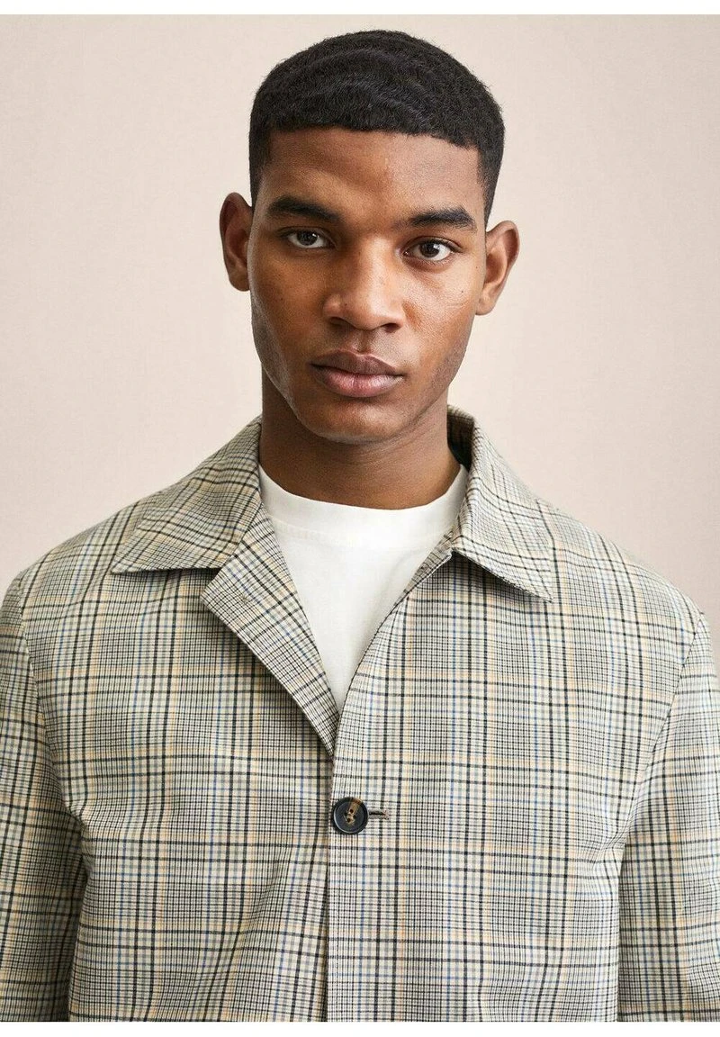 Mango Kurzmantel - Beige | Herren 7 Mango Kurzmantel - Beige | Herren – Bild 5