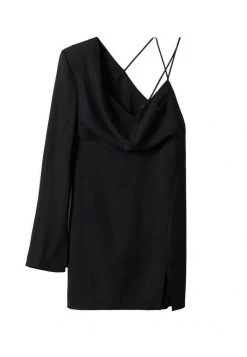 Mango LORNA - Cocktailkleid/festliches Kleid - Noir | Damen -Mango Populaire Boutique 2e42653f17be4aa08d98e6465898f919