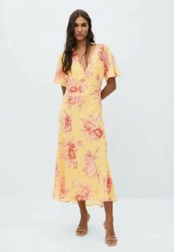 Mango ROMANCE - Maxikleid - Geel | Damen