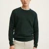Mango ANTIGUA - Strickpullover - Donkergroen | Herren