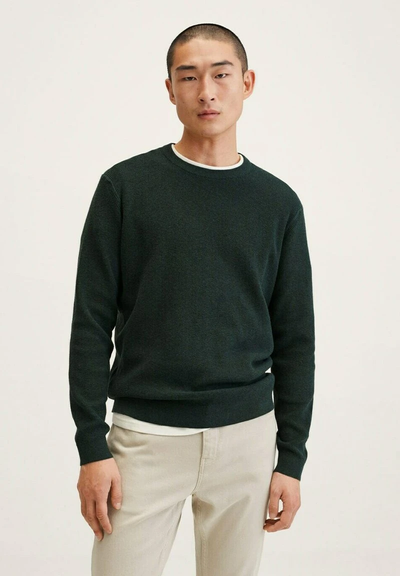 Mango ANTIGUA - Strickpullover - Donkergroen | Herren 3 Mango ANTIGUA - Strickpullover - Donkergroen | Herren