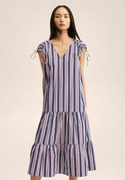Mango TRIP - Freizeitkleid - Royal Blue/red/white | Damen