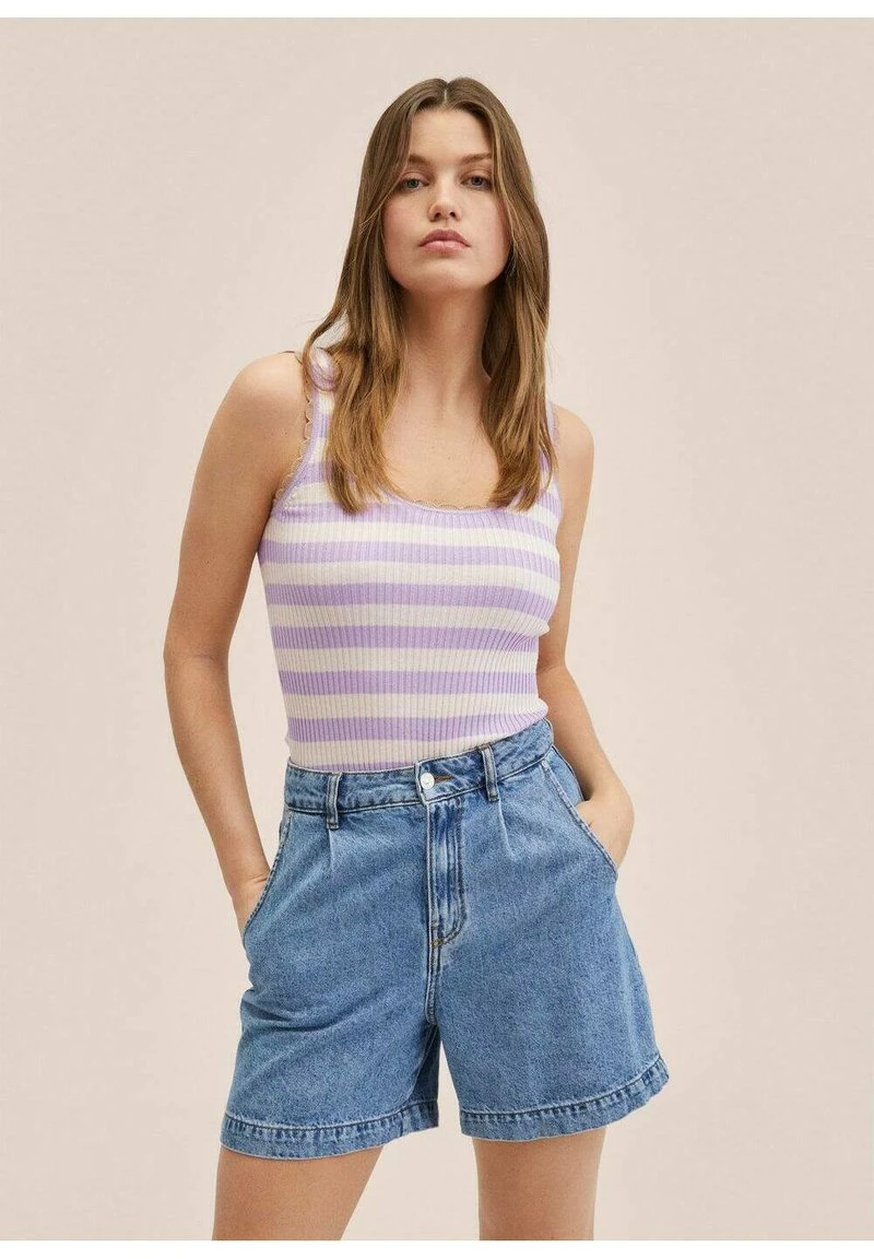 Mango CROCH - Top - Violet Clair Pastel | Damen 3 Mango CROCH - Top - Violet Clair Pastel | Damen