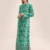 Mango BELL - Maxikleid - Groen | Damen -Mango Populaire Boutique 2f7d76fa346f4bd19a75d5193d425ba4