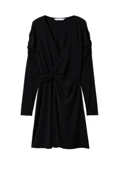 Mango Jerseykleid - Zwart | Damen