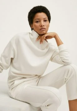 Mango MAXIME - Strickpullover - Ecru | Damen -Mango Populaire Boutique 301d2bba563d48f9a4d725542b585fc2