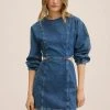 Mango SCARLET - Jeanskleid - Bleu Foncé | Damen