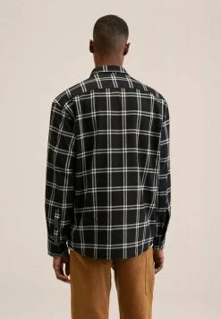 Mango LAMIA - Hemd - Zwart | Herren -Mango Populaire Boutique 30b5dec6f8d447cbb6738ade35bfbe04