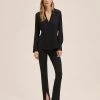 Mango EIGHT - Hemdbluse - Zwart | Damen -Mango Populaire Boutique 30d88bc39f284964acc5b209edec071f