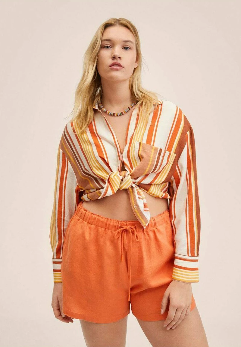 Mango LINEN - Shorts - Clementine | Damen 3 Mango LINEN - Shorts - Clementine | Damen