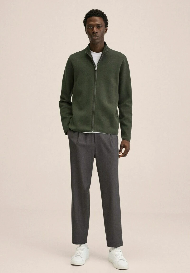 Mango LUXUSC - Strickjacke - Kaki | Herren 4 Mango LUXUSC - Strickjacke - Kaki | Herren – Bild 2