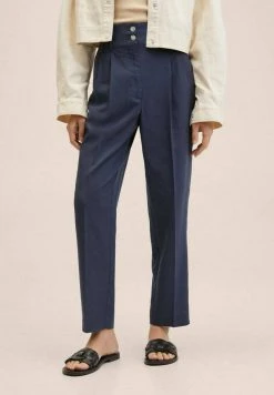 Mango Damen TANIA - Stoffhose - Donkermarine