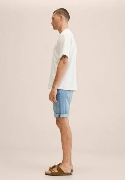 Mango ROCK - Jeans Shorts - Lichtblauw | Herren -Mango Populaire Boutique 31ddeed2e0f2428ab6100ddee90b420c