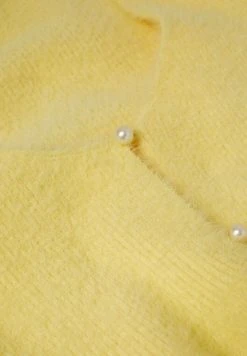 Mango PERLAN - Strickjacke - Pastel Yellow | Damen -Mango Populaire Boutique 32ec9136ab074642bd238ef6c010d5e7