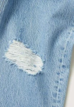 Mango ELOISE - Jeans Straight Leg - Bleu Moyen | Damen -Mango Populaire Boutique 32fb69c418954605ada01d512ae69ea6