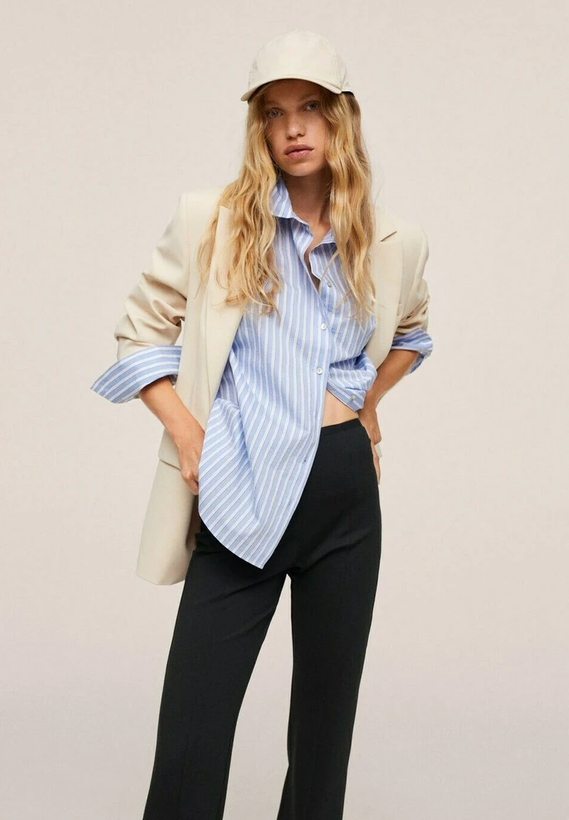 Mango Damen ÉVASÉ - Stoffhose - Noir 6 Mango Damen ÉVASÉ - Stoffhose - Noir – Bild 4