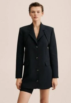 Mango GATSBY - Kurzmantel - Schwarz | Damen