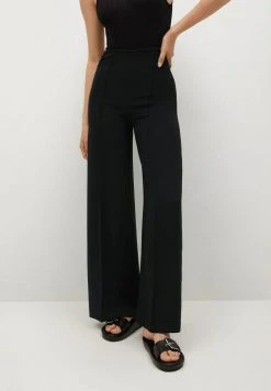 Mango Damen Stoffhose - Black