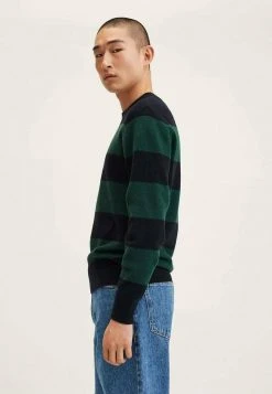 Mango CANET - Strickpullover - Dunkelgrün | Herren -Mango Populaire Boutique 344a0f02a86647a8a2ccb3c57b3f9eb6