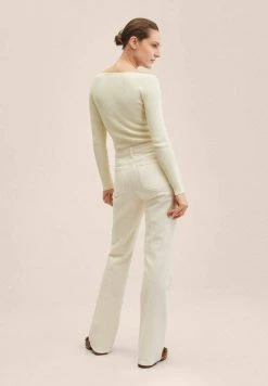 Mango GLASS - Strickpullover - écru | Damen -Mango Populaire Boutique 34525f5500f343a7a7e469ba25ceb6fb