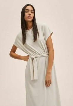 Mango ARU-A - Strickkleid - écru | Damen -Mango Populaire Boutique 3482a4d410924b6d81729365980f1fd6