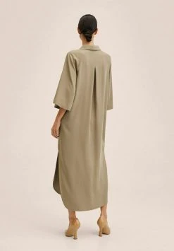 Mango Damen MOMO A - Blusenkleid - Middenbruin -Mango Populaire Boutique 34893aa730394f9b85b0249ad6589ebe