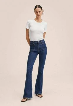 Mango CAMPIT - T-Shirt Basic - Blanc | Damen