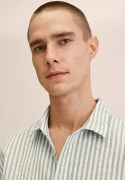 Mango RIG - Hemd - Kaki | Herren -Mango Populaire Boutique 365dd2f306864ece828e56469f363e2f