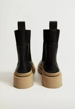 Mango Damen NIT - Stiefelette - Noir -Mango Populaire Boutique 373ff60c2e914f5da7246462cdb28805