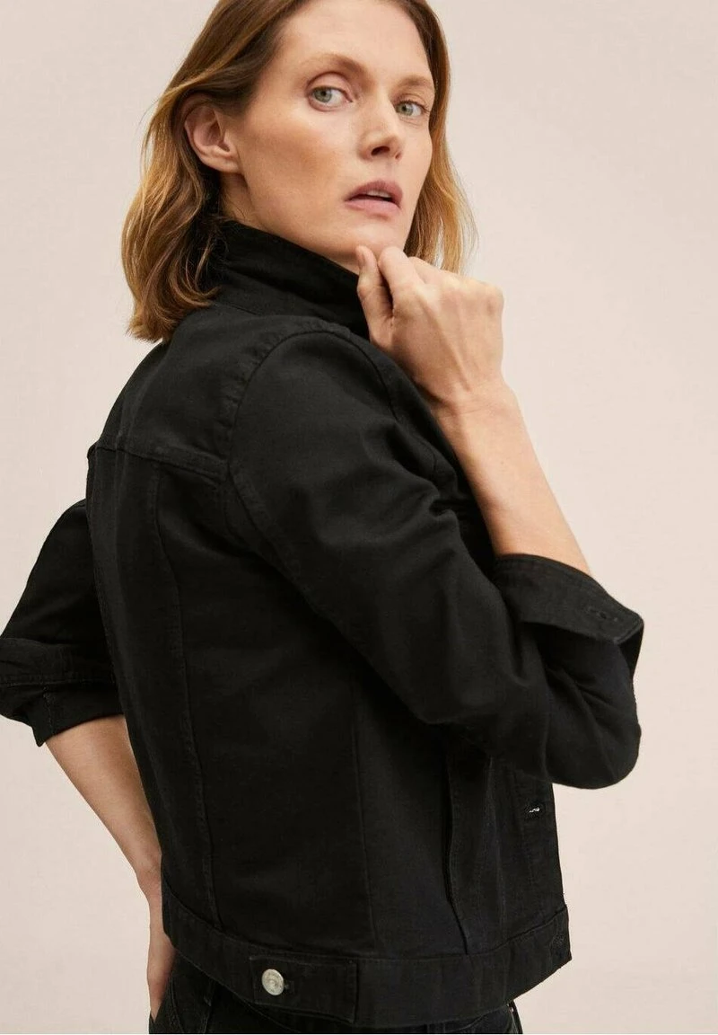 Mango VICKY - Übergangsjacke - Black Denim | Damen 8 Mango VICKY - Übergangsjacke - Black Denim | Damen – Bild 6