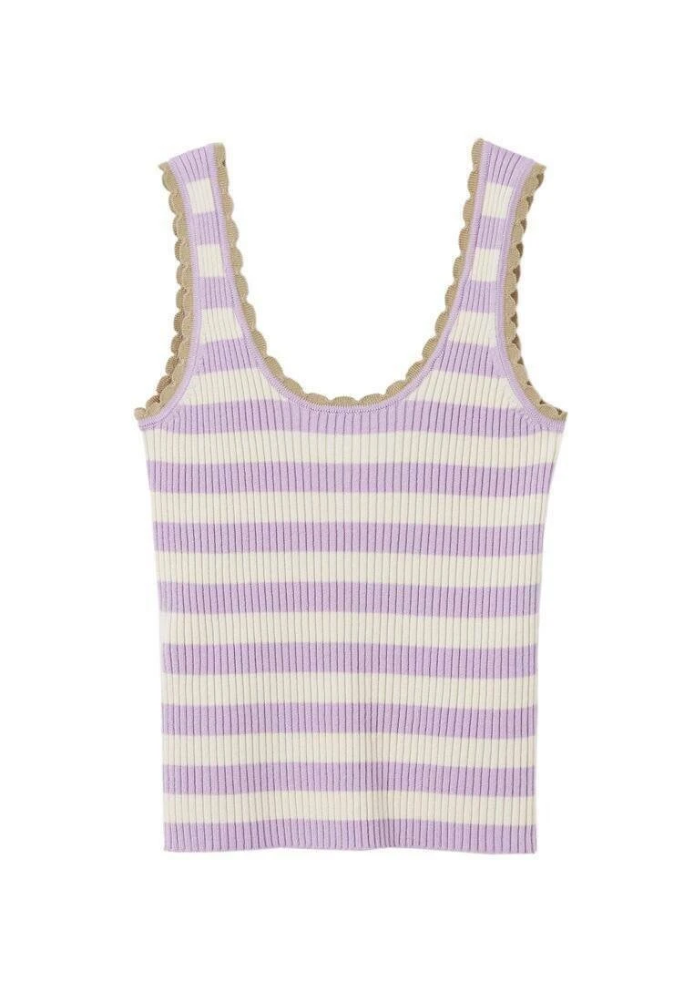 Mango CROCH - Top - Violet Clair Pastel | Damen 7 Mango CROCH - Top - Violet Clair Pastel | Damen – Bild 5