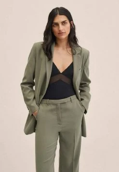 Mango PAULA - Chino - Kaki | Damen -Mango Populaire Boutique 38d621d6b9394a6e80448aae4169d1ea