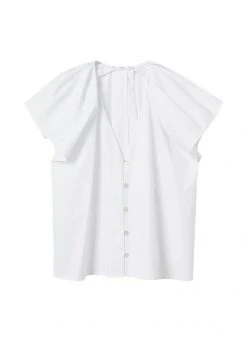 Mango PILI H - Bluse - Wit | Damen -Mango Populaire Boutique 38de157d0a5347759ff2c755240a15e0