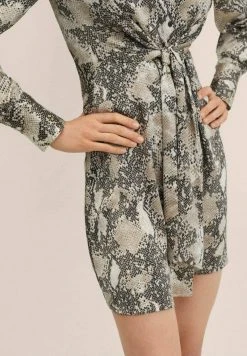 Mango NIKITA - Blusenkleid - Beige | Damen -Mango Populaire Boutique 3921fcf478824ae28deb0a5b4d8c3eca