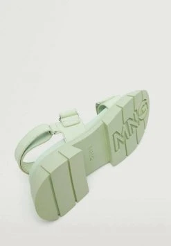Mango Plateausandalette - Pastellgrün | Damen -Mango Populaire Boutique 394bb907054042a3b76a099b007c17ce