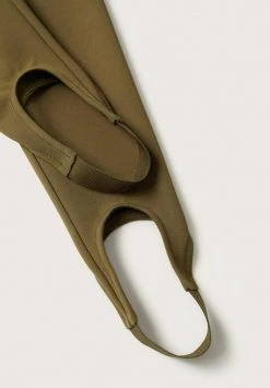 Mango ALAMAR - Leggings - Hosen - Khaki | Damen -Mango Populaire Boutique 3a9c5ee04ecc435e908578036c5099ee