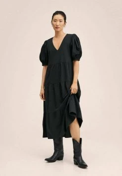 Mango Damen MALAWI-L - Freizeitkleid - Noir