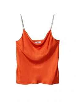 Mango Damen ADA - Top - Orange