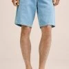 Mango FRANS - Jeans Shorts - Lichtblauw | Herren