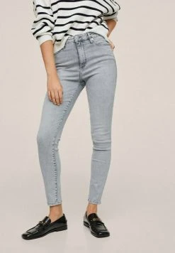 Mango ANNE - Jeans Skinny Fit - Gris Denim | Damen