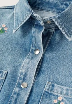 Mango DAISY - Hemdbluse - Medium Blue | Damen -Mango Populaire Boutique 3b3ef28ed4b84a4b9d7d2c0abf8d8097